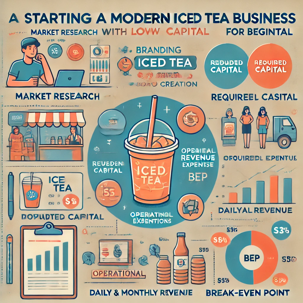 Cara Memulai Bisnis Es Teh Kekinian