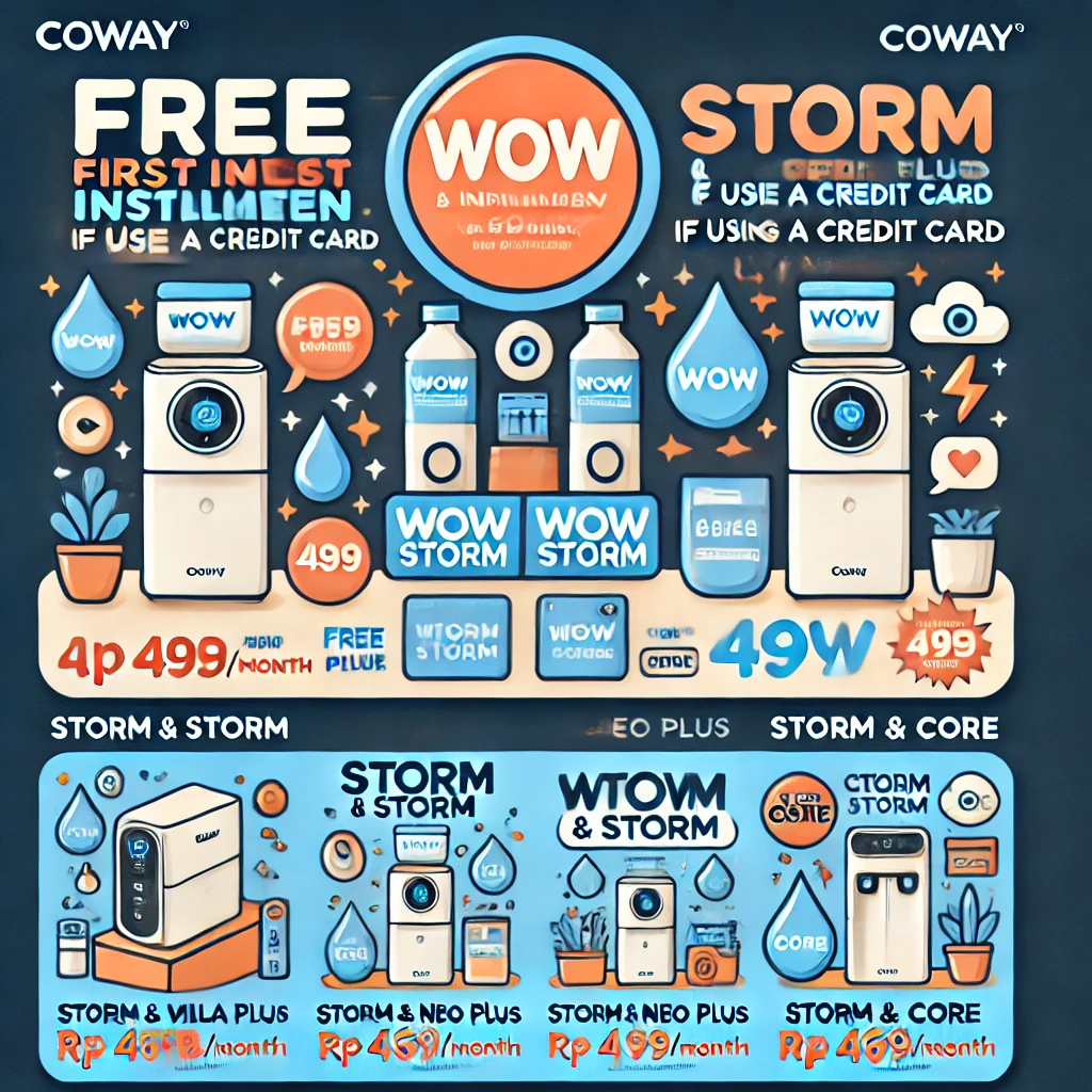 Promo Water Purifier Coway