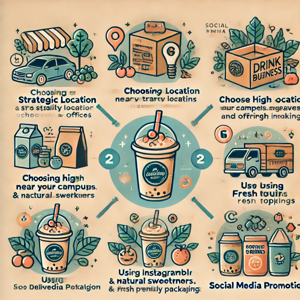 Bisnis Minuman Kekinian Tips Memilih Lokasi dan Bahan Berkualitas