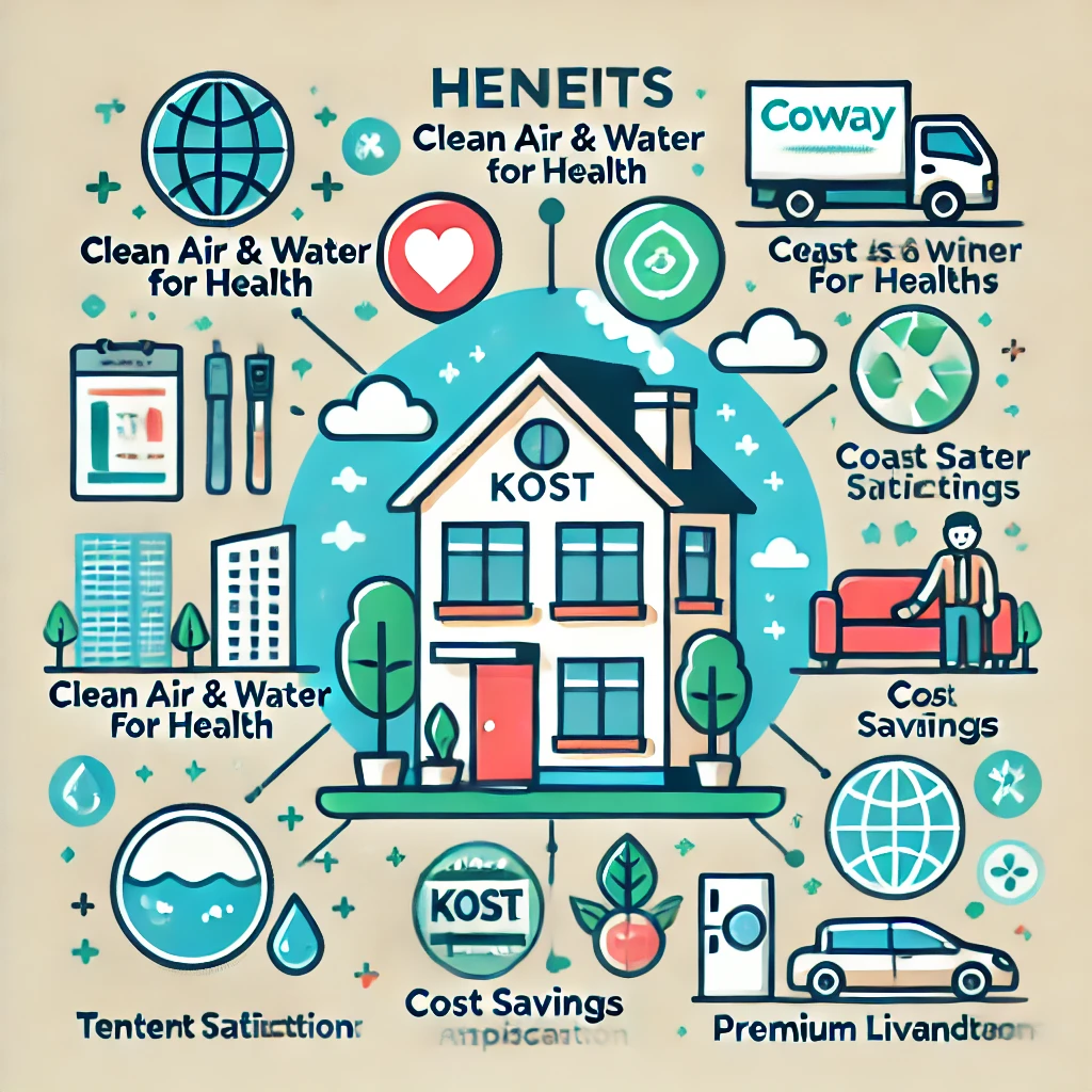 Cara Memanfaatkan Produk Coway untuk Bisnis Kost yang Lebih Menarik bagi Penghuni