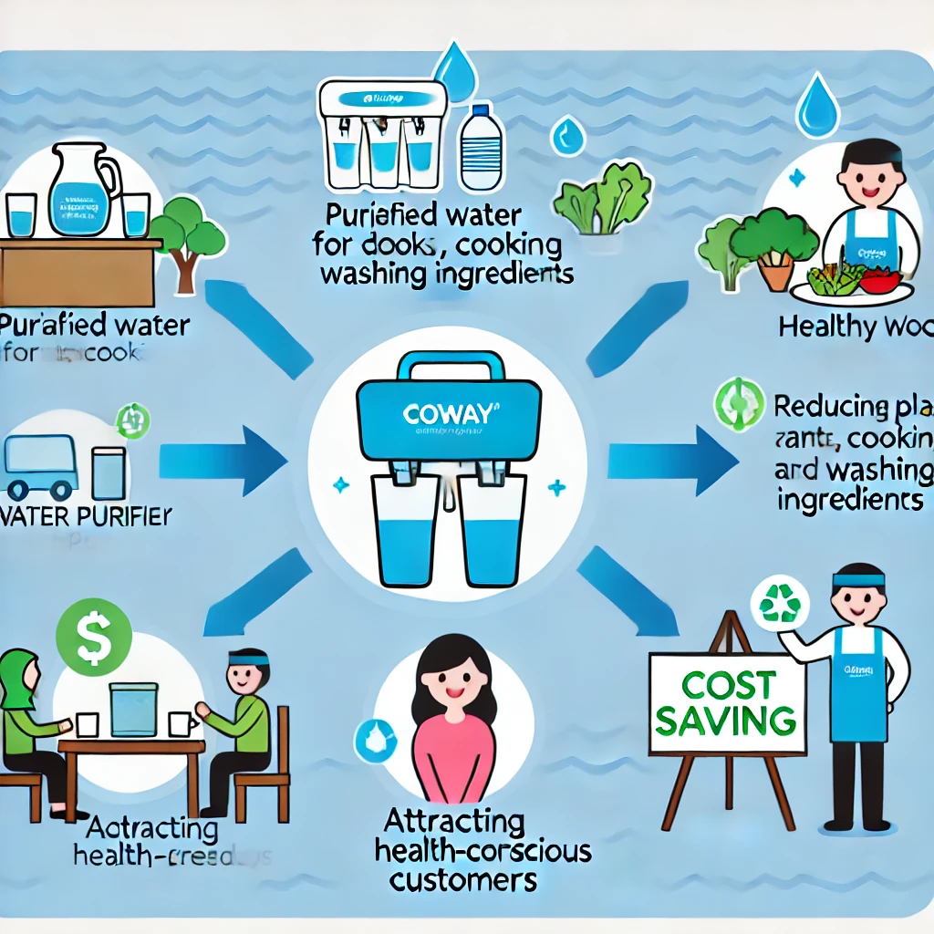 Cara Mengembangkan Bisnis Restoran dengan Menyediakan Air Bersih dari Coway