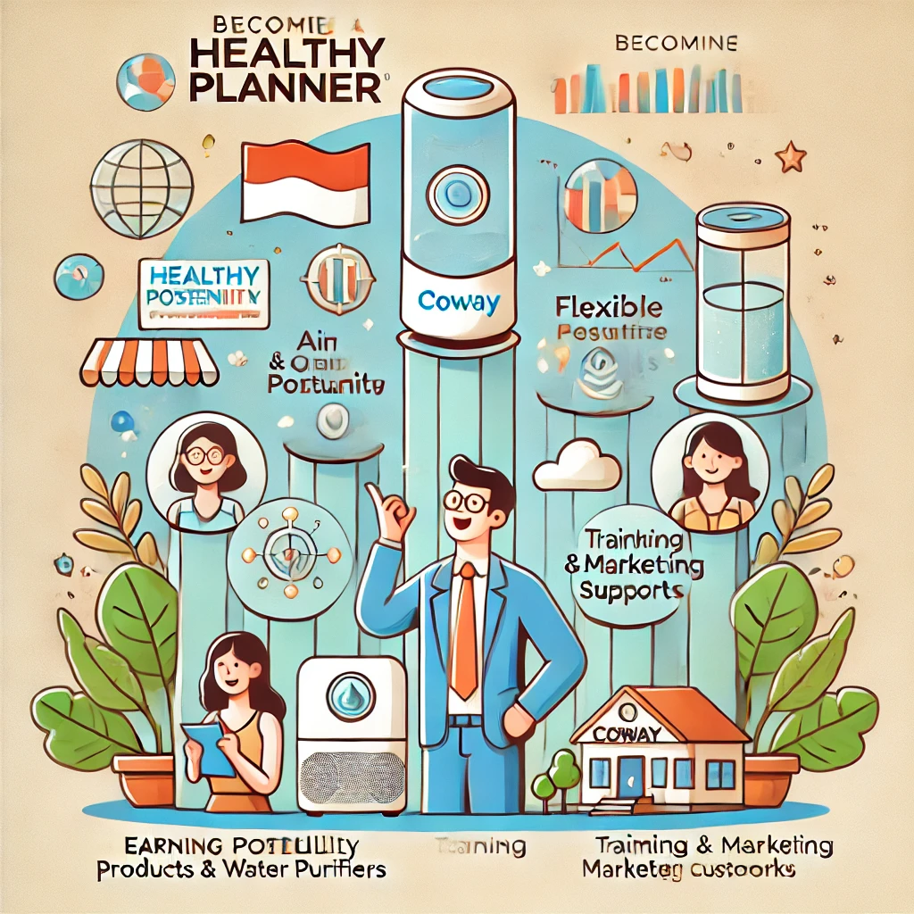Jadi Healthy Planner Coway Cara Mudah Menghasilkan Penghasilan Tambahan