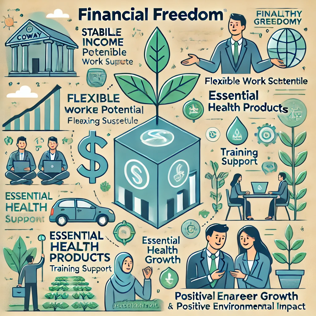 Mengapa Bisnis Coway Bisa Menjadi Solusi Kebebasan Finansial Anda