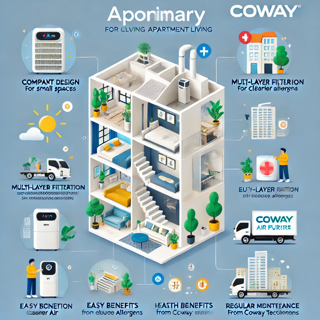 air purifier Coway untuk apartemen
