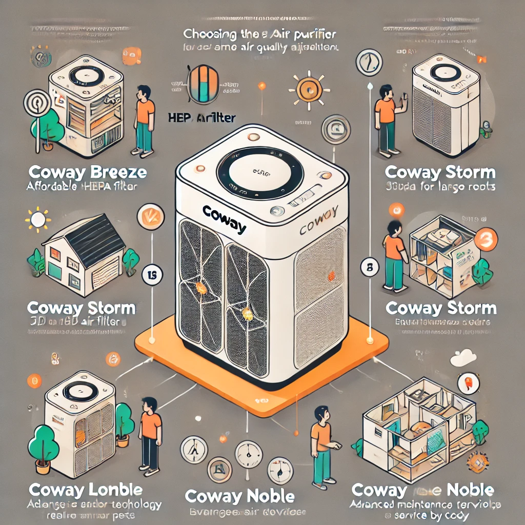 air purifier Coway untuk rumah tangga