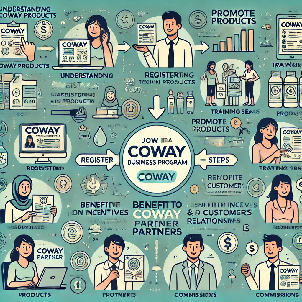 cara bergabung dengan bisnis Coway