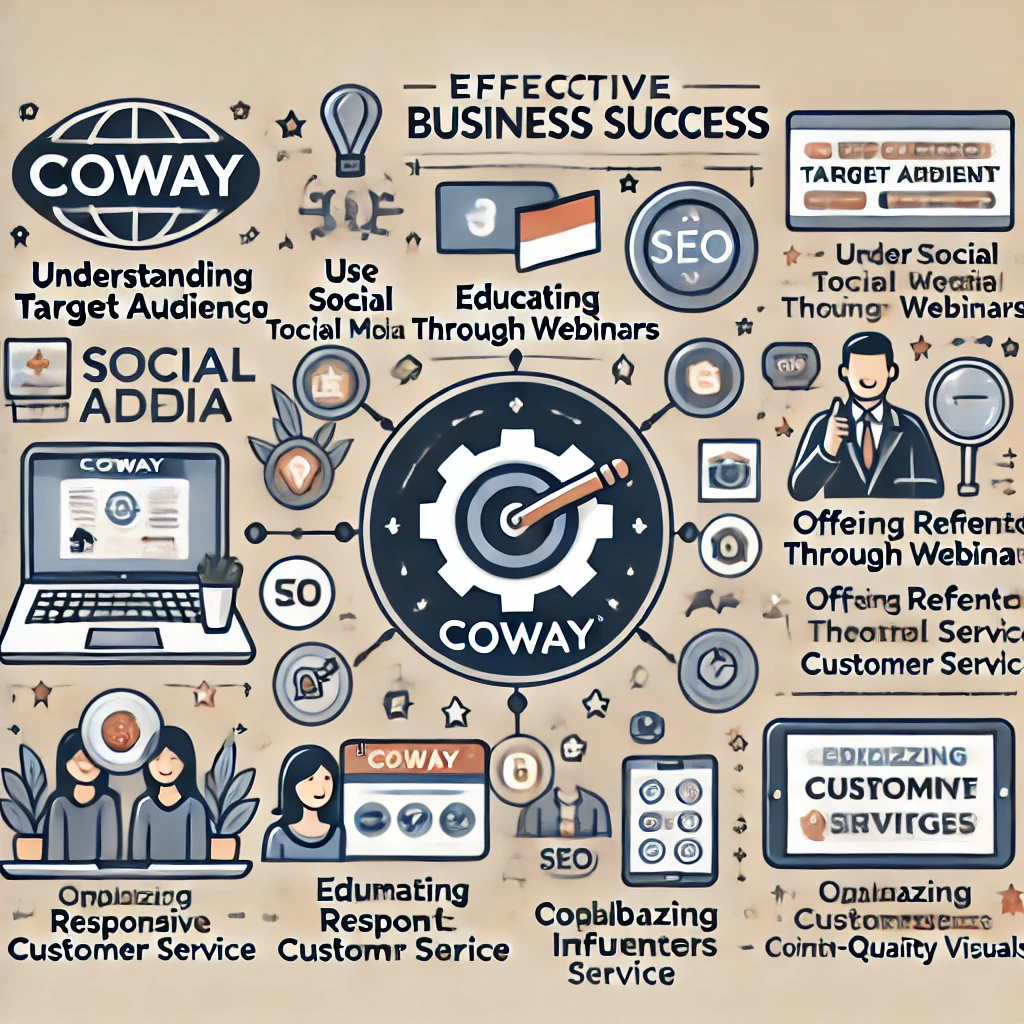 strategi pemasaran bisnis Coway