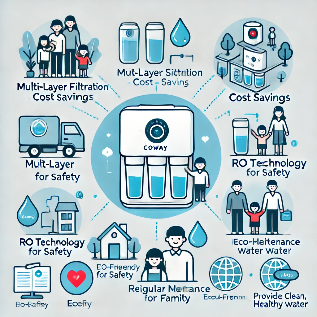 water purifier Coway untuk keluarga