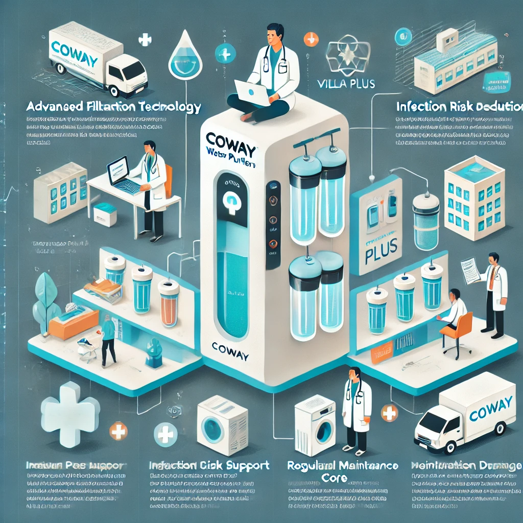 water purifier Coway untuk rumah sakit